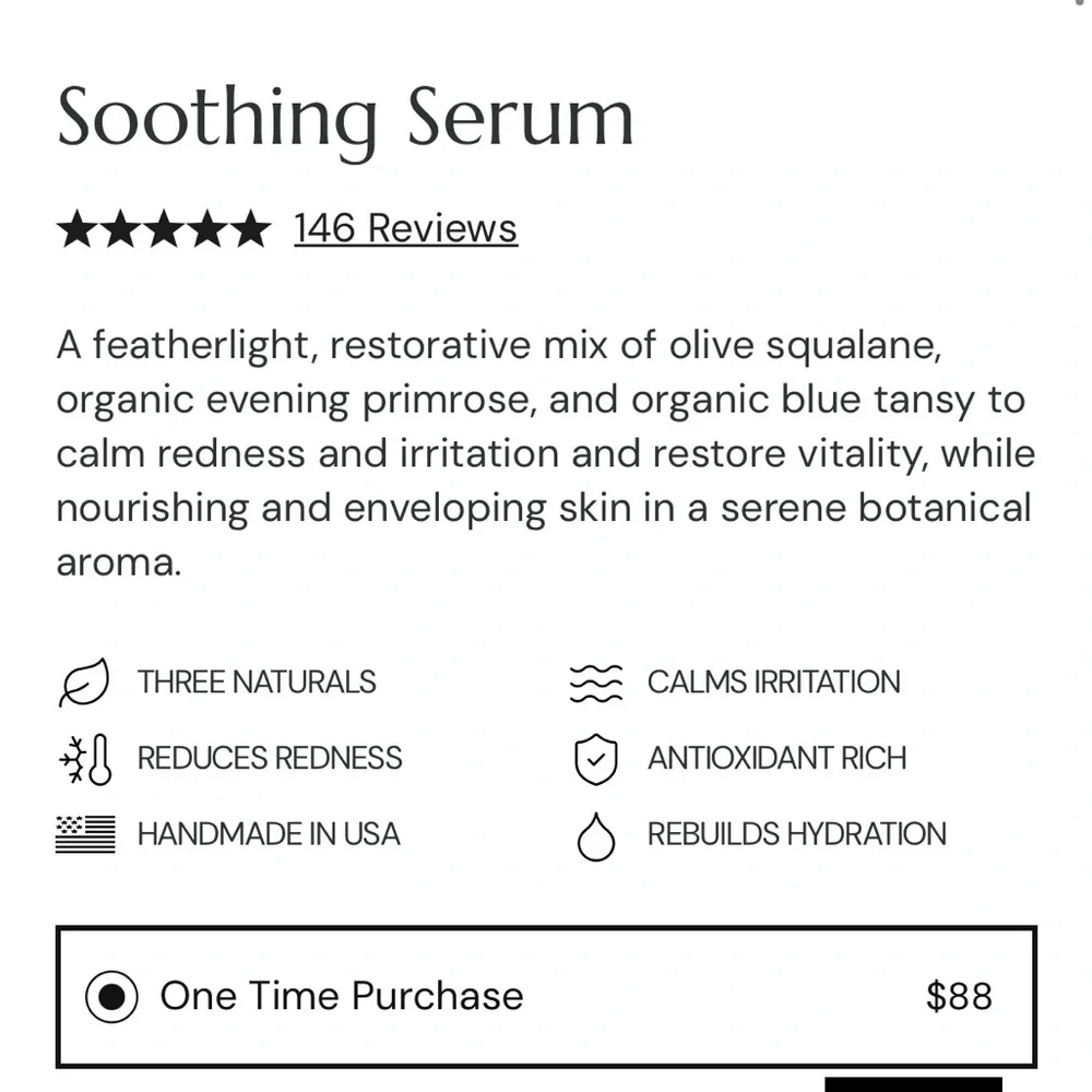 Sunborn Organics | Soothing Serum
